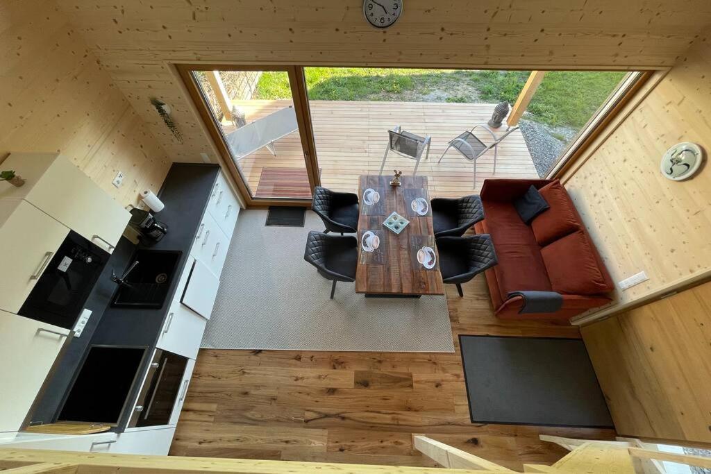 Zweistoeckiges Natur-Holzhaus Mit Berg- & Seesicht Horgenzell 外观 照片