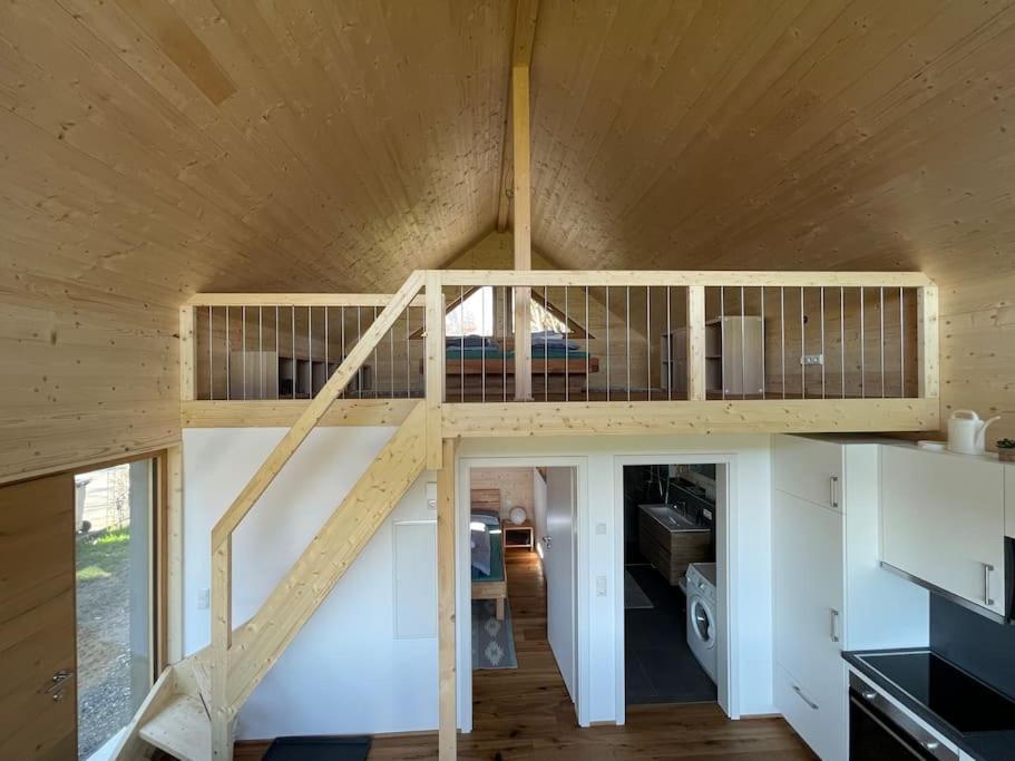 Zweistoeckiges Natur-Holzhaus Mit Berg- & Seesicht Horgenzell 外观 照片