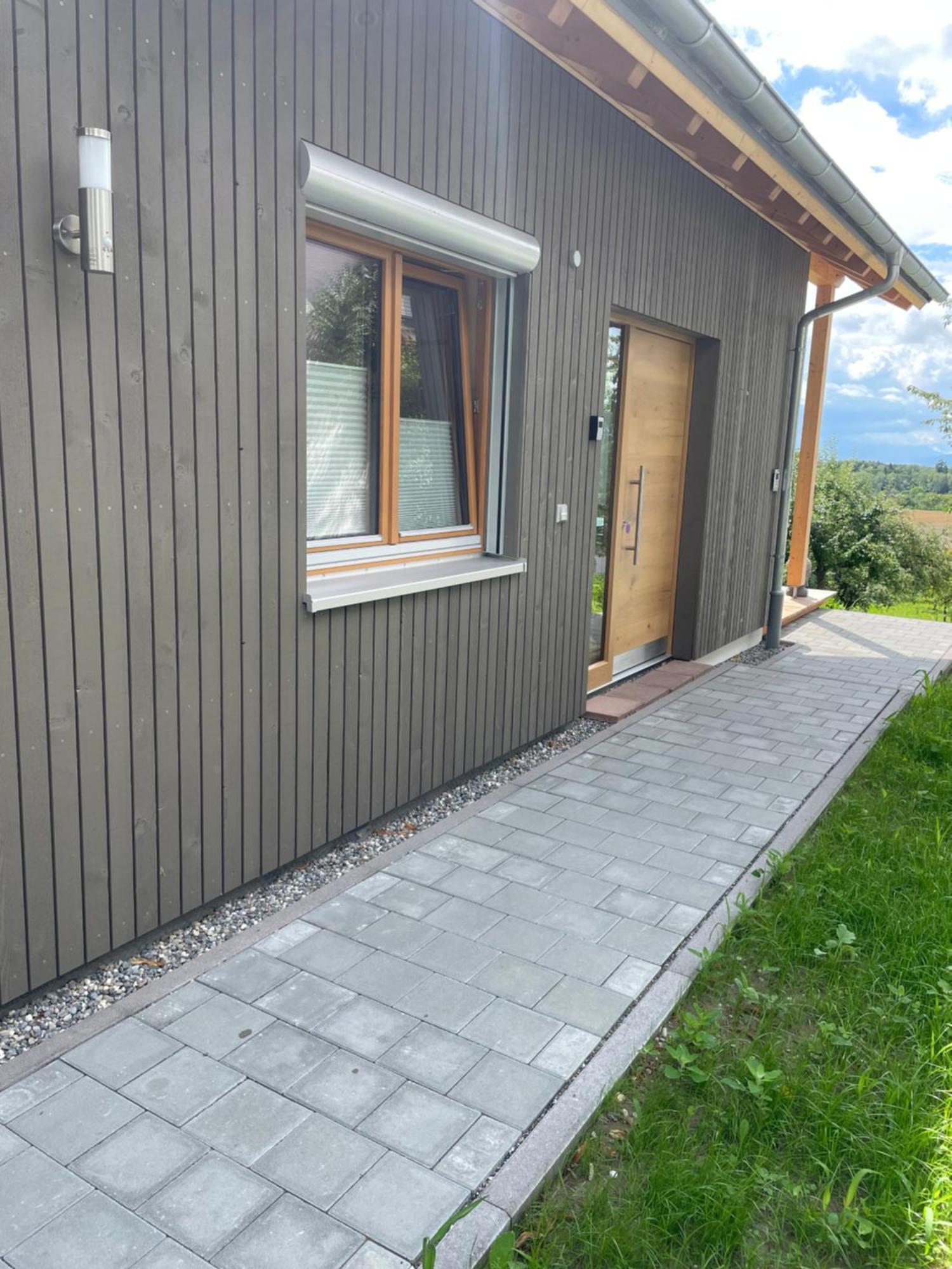Zweistoeckiges Natur-Holzhaus Mit Berg- & Seesicht Horgenzell 外观 照片